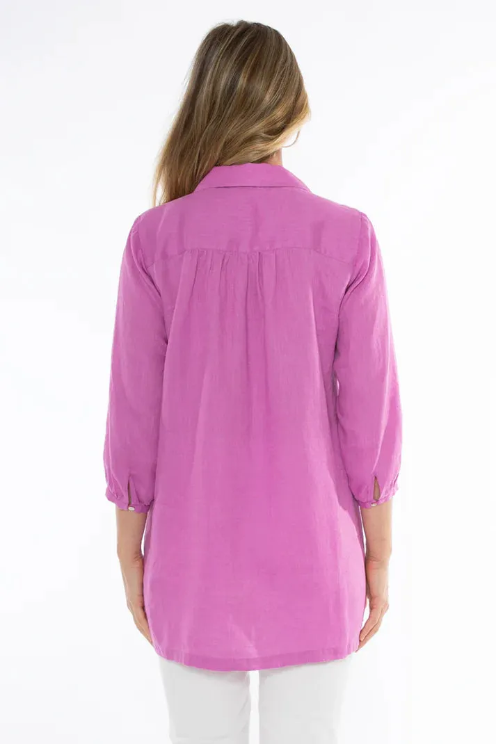 frayed tunic shirt (576j3104a)