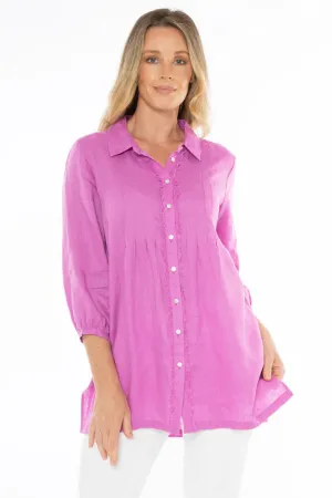 frayed tunic shirt (576j3104a)
