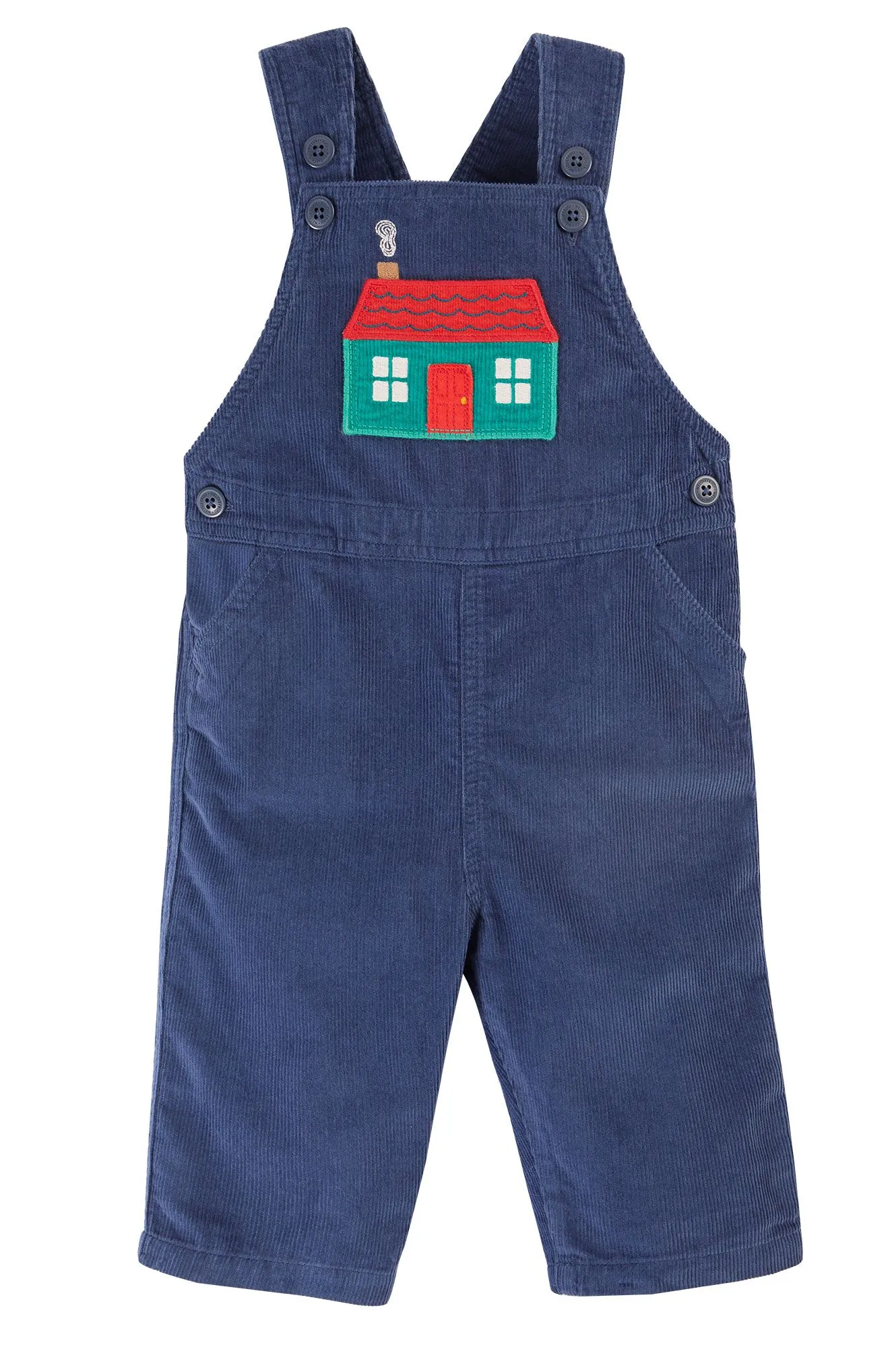 Frugi Baby Boys Durgan Cord Dungaree