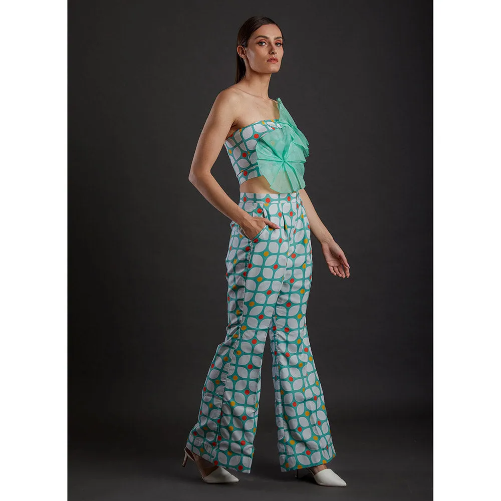 FUGA Twisted Co-Ord Green (Set of 2)