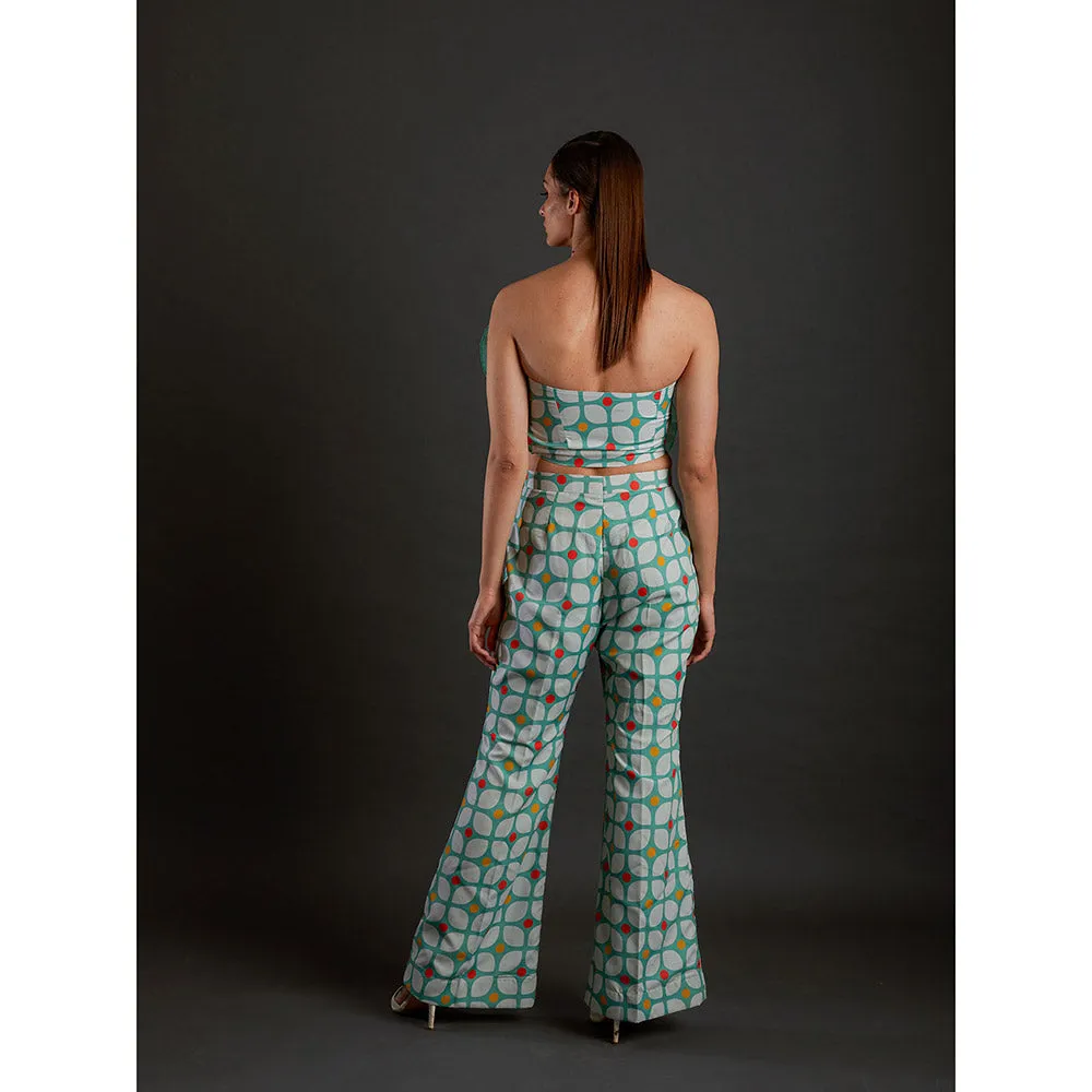 FUGA Twisted Co-Ord Green (Set of 2)