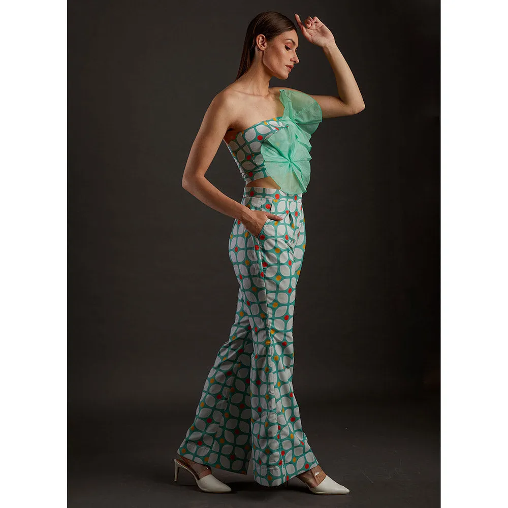 FUGA Twisted Co-Ord Green (Set of 2)