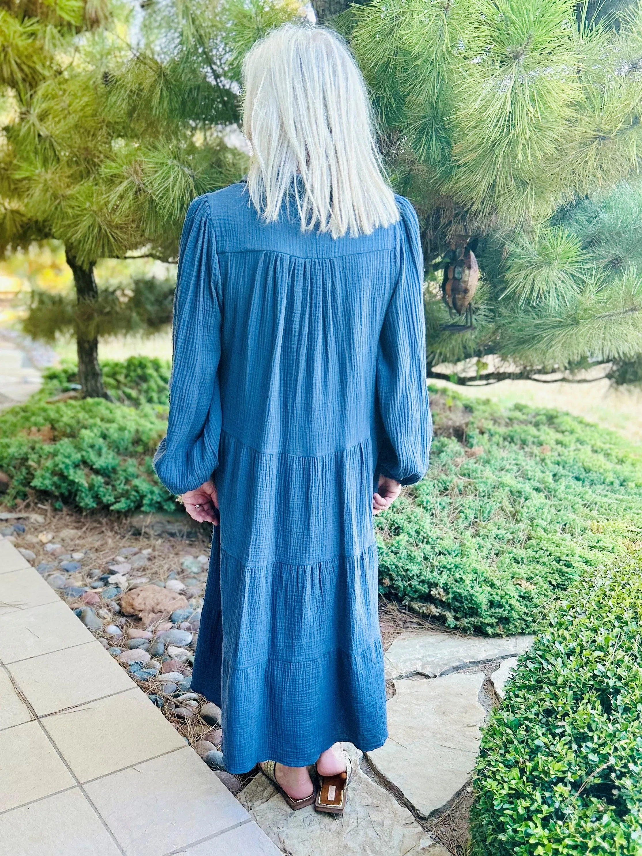 Gauze Maxi Dress