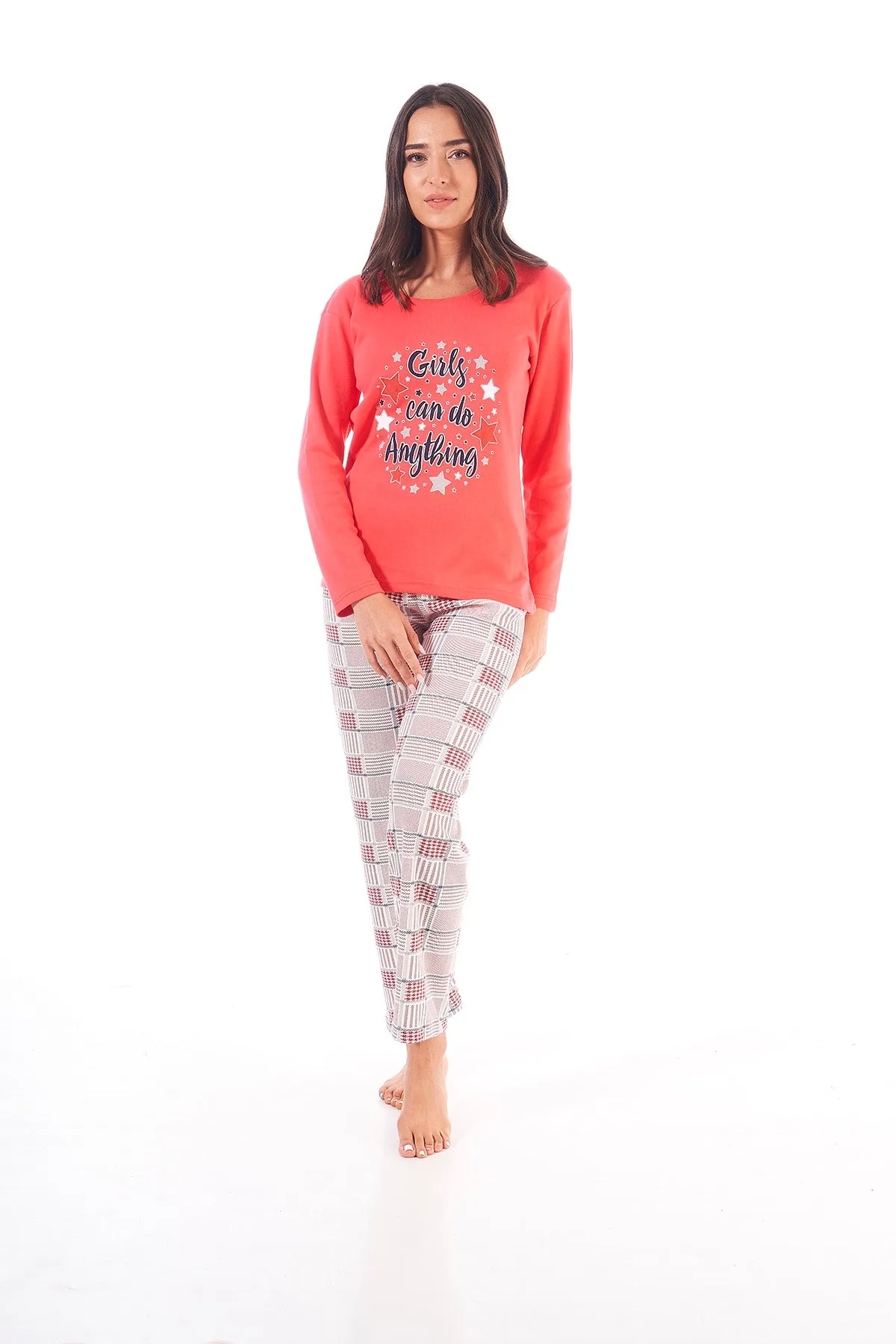 Girls Can Do Anything Cotton-Rich Pyjama Set