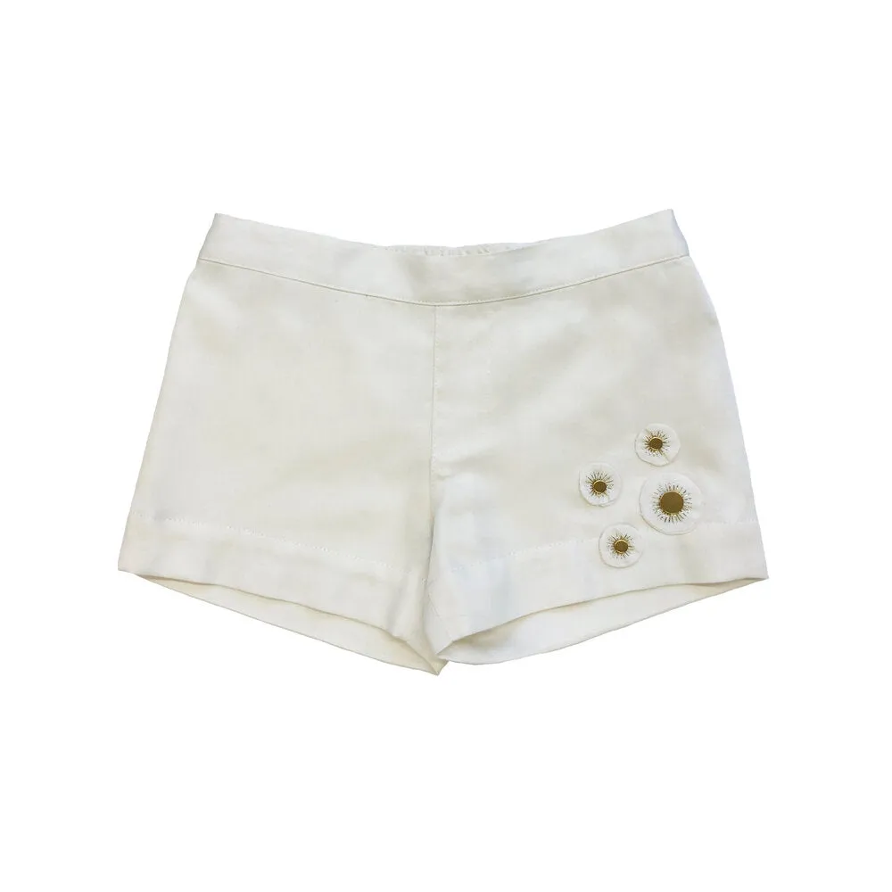 Girls Malak Shorts - Egret