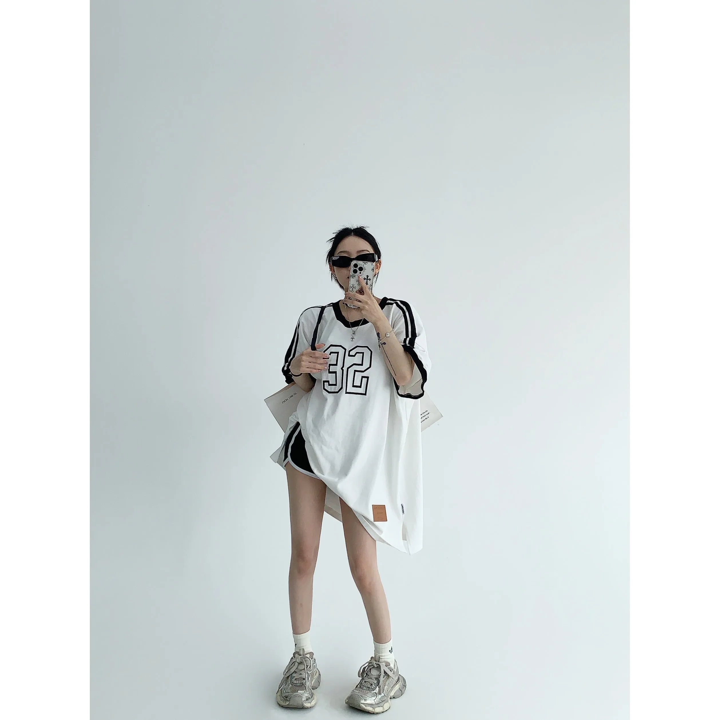 Graphic Oversized T-Shirt Dress