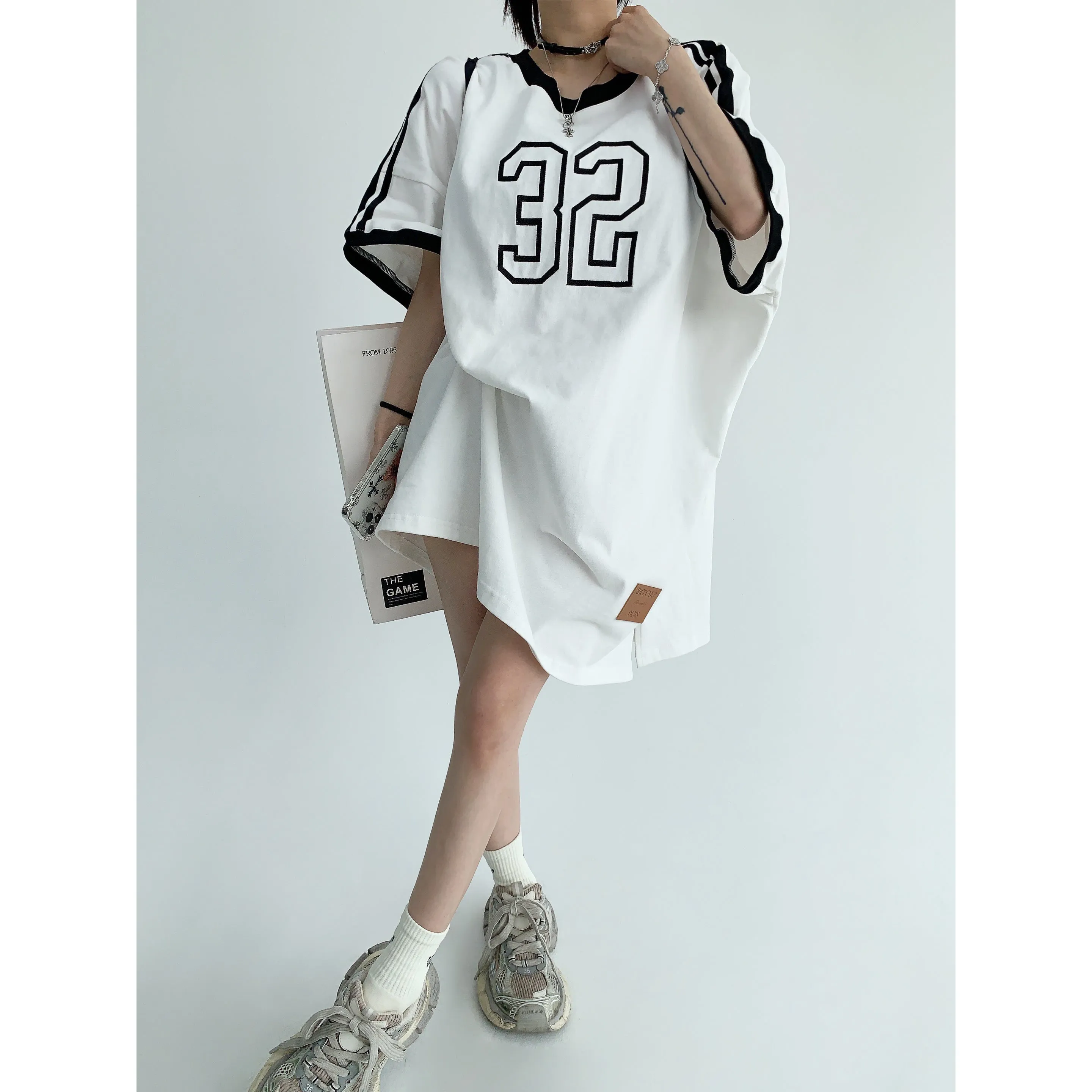 Graphic Oversized T-Shirt Dress