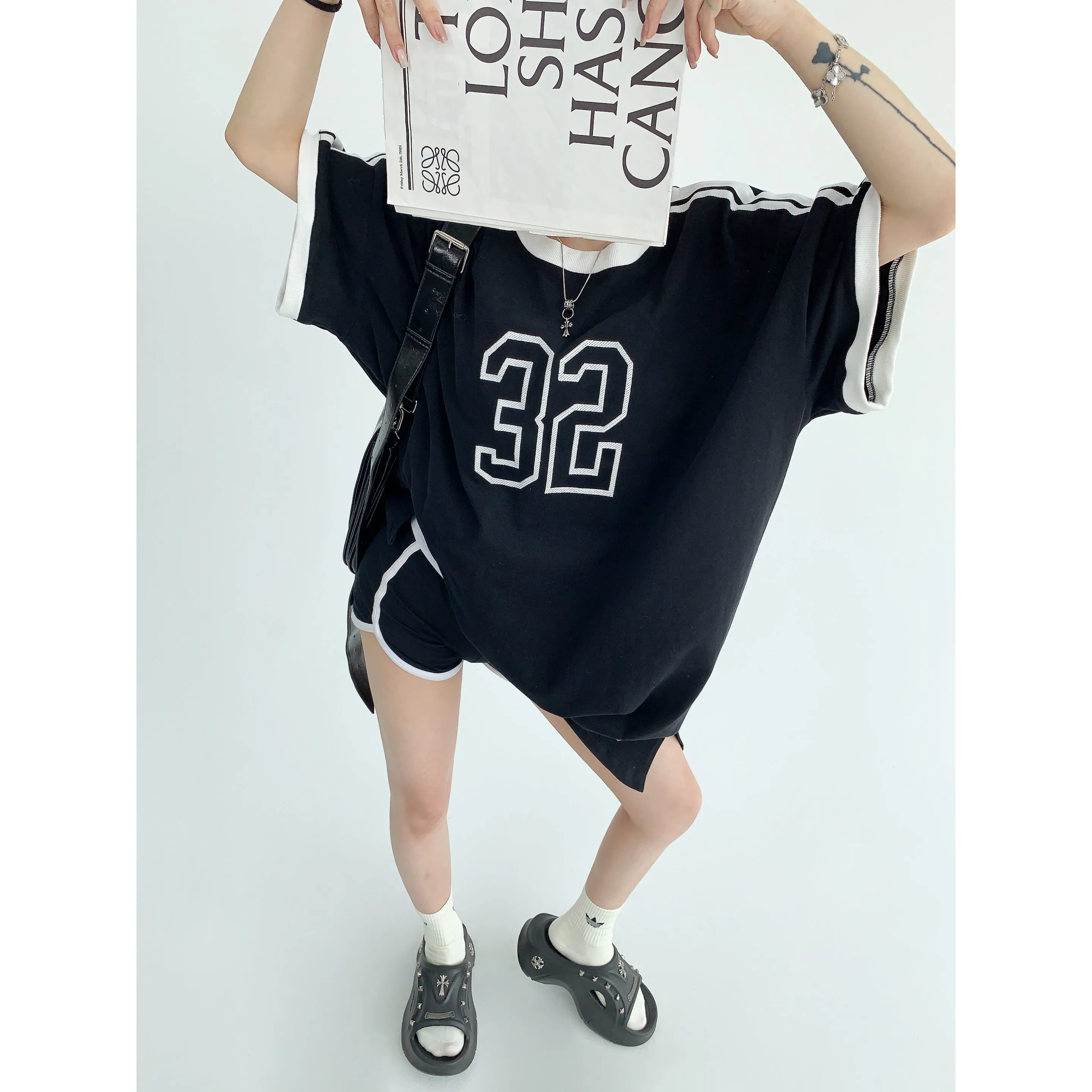 Graphic Oversized T-Shirt Dress