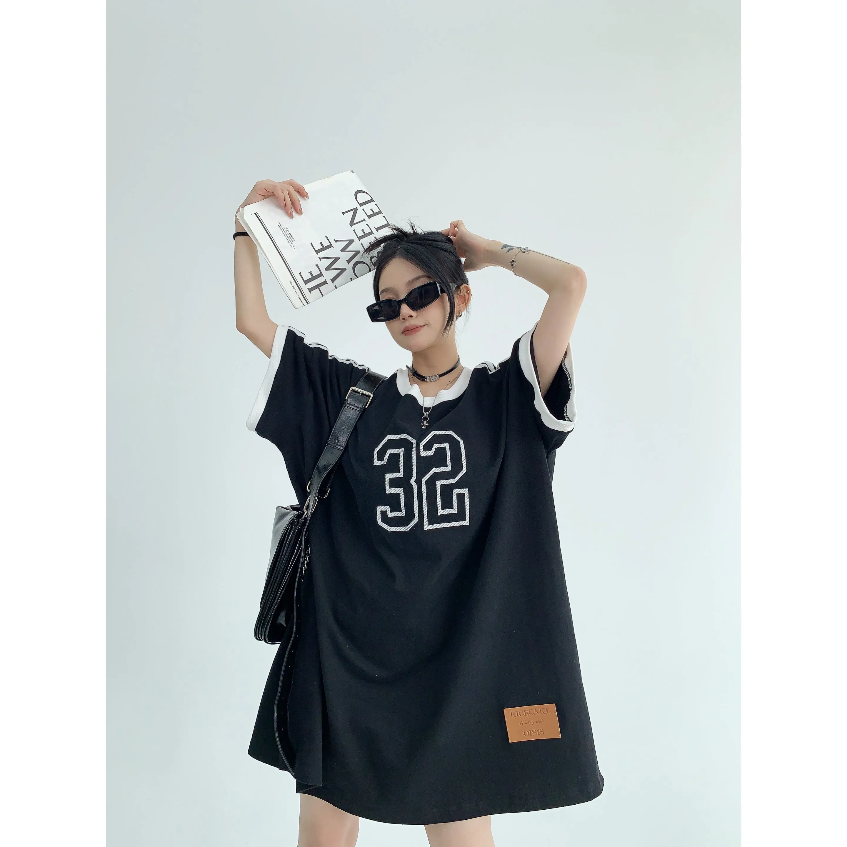 Graphic Oversized T-Shirt Dress