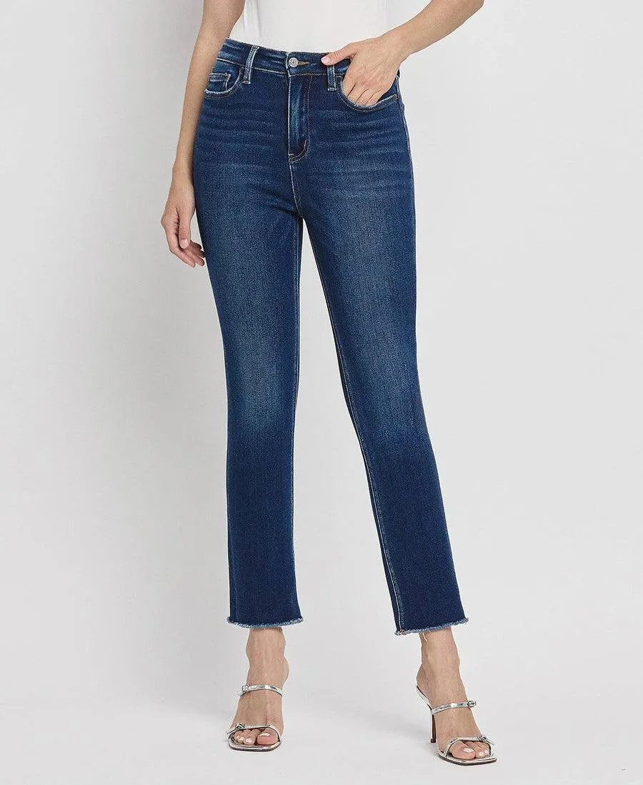 Growing Light Stretch Slim Straight Denim