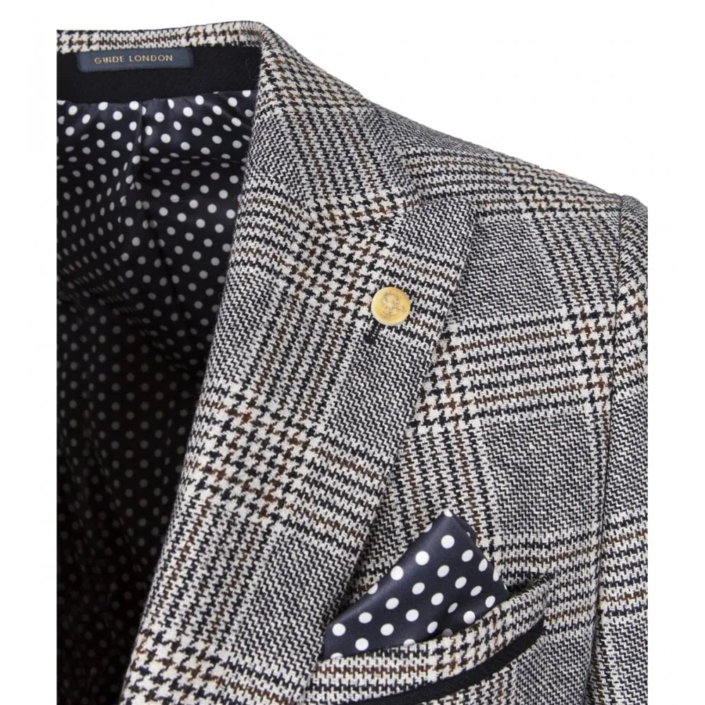 Guide London Jk3404 Blazer Navy/Grey