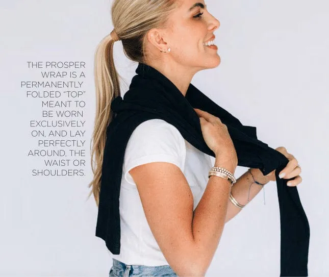 Hancock Prosper Wrap In Black