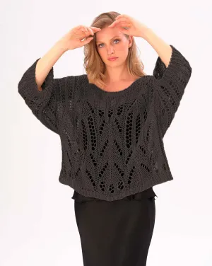 Handmade Fishnet Long Sleeve Shirt