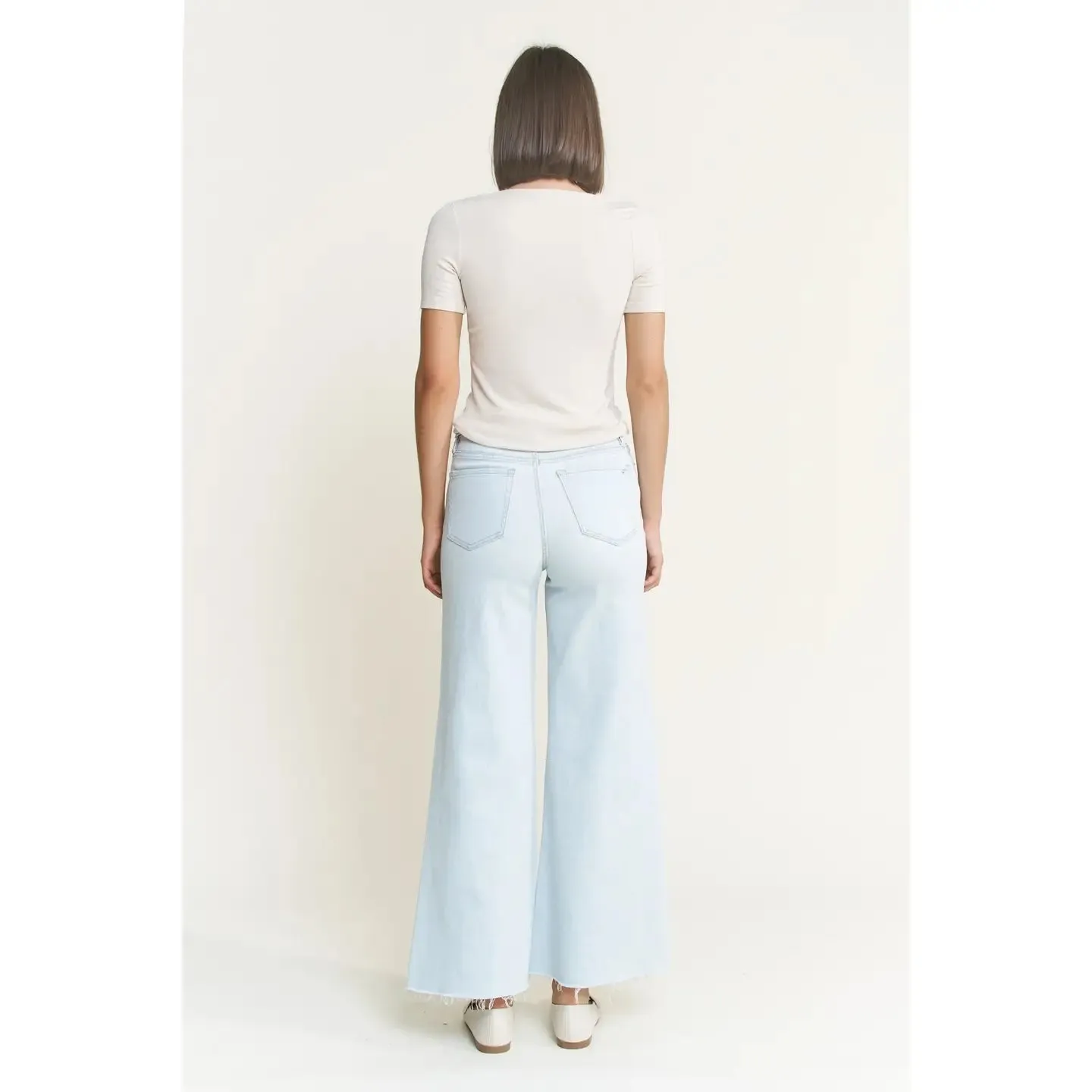 Hartford Super High Rise Wide Leg Denim