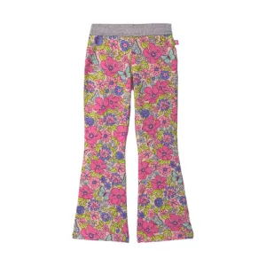 Hatley Girls Groovy Flowers Stretch Bell Bottoms