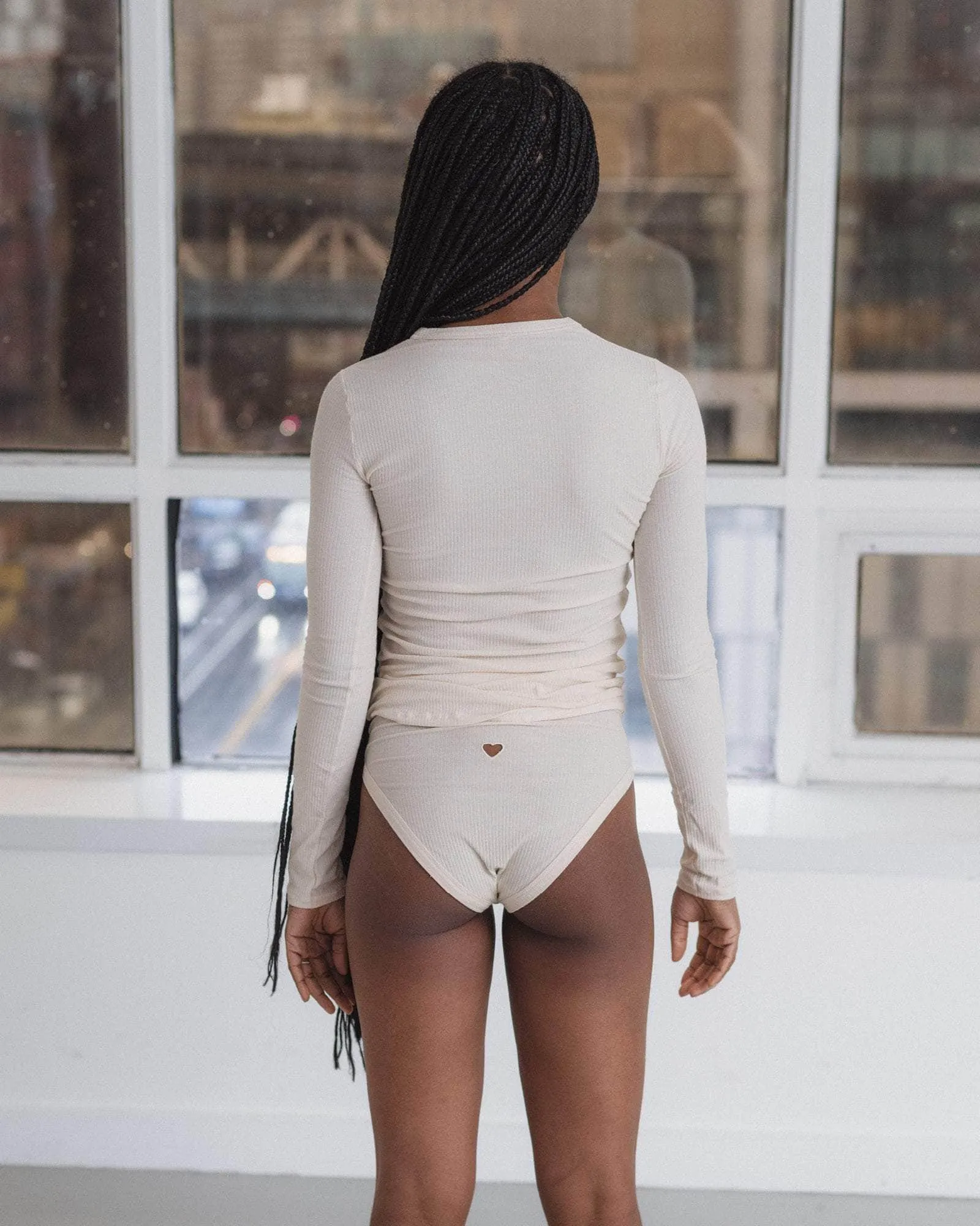 Heart Highwaist Bell Pants