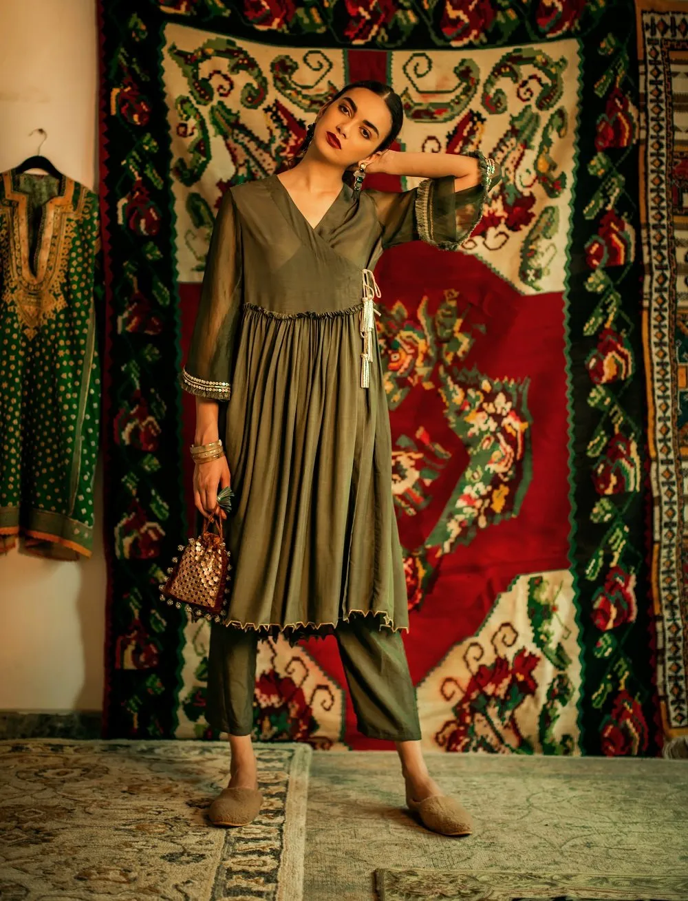 Heirloom  -   the-chrome-wrap-wrinkled-dress