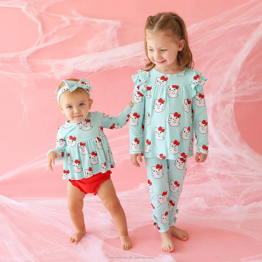 Hello Kitty® Ghost Ruffled Babydoll Top
