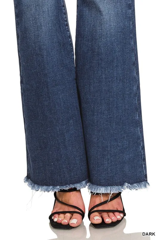 High Rise Bell Bottom Jeans