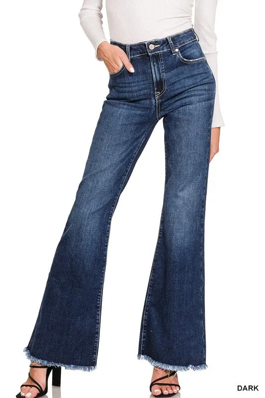 High Rise Bell Bottom Jeans