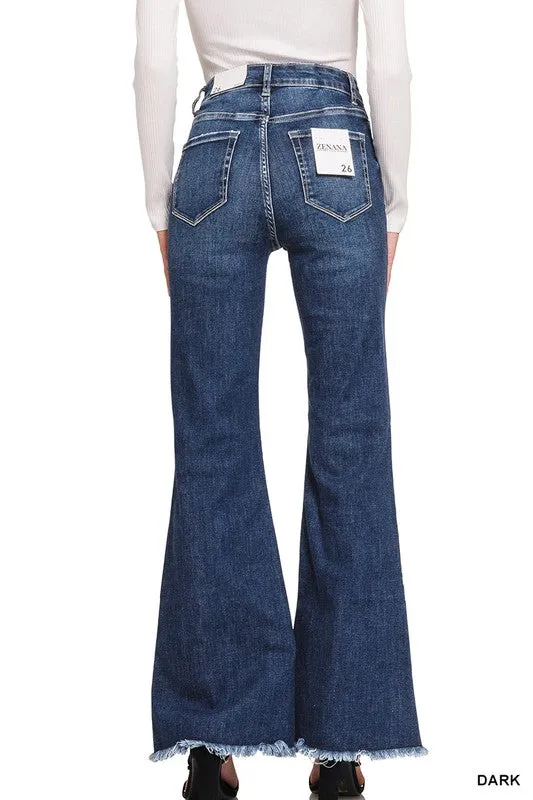 High Rise Bell Bottom Jeans