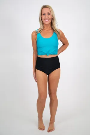 High Waisted Swim Bottoms
