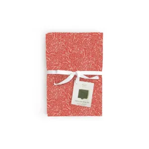 Holiday Floral Fabric Gift Wrap