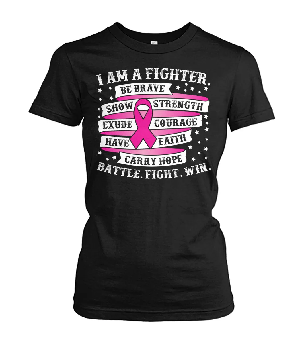I am a Fighter Battle Fight Win Shirts and Long Sleeves