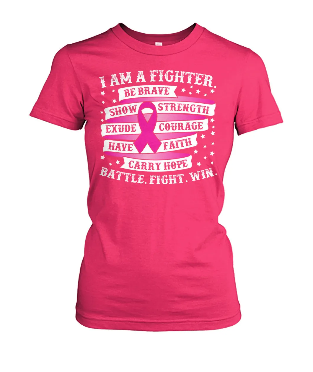 I am a Fighter Battle Fight Win Shirts and Long Sleeves