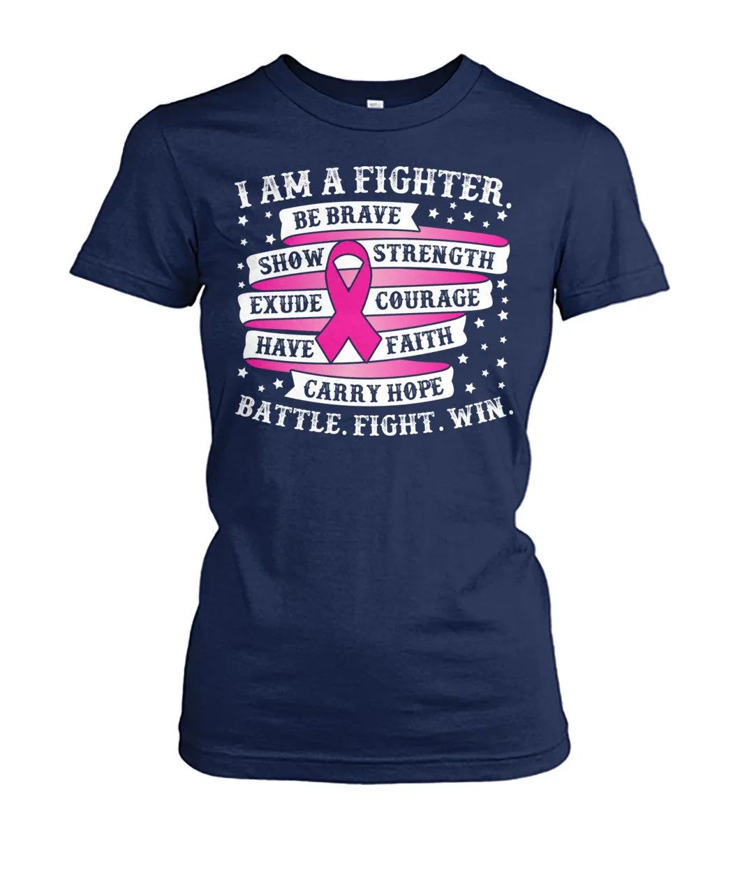 I am a Fighter Battle Fight Win Shirts and Long Sleeves