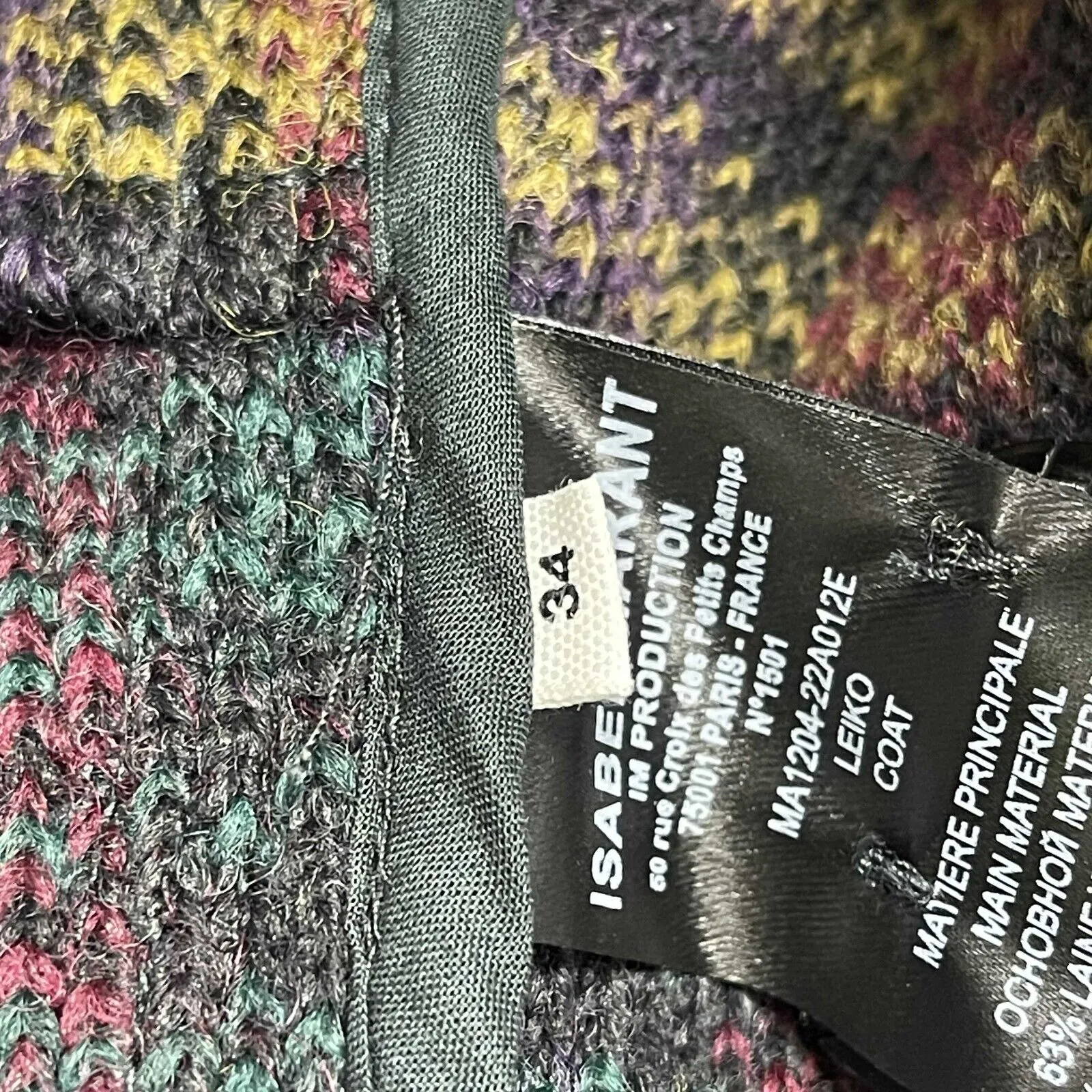 Isabel Marant NEW Leiko 34 US 2 Jacket