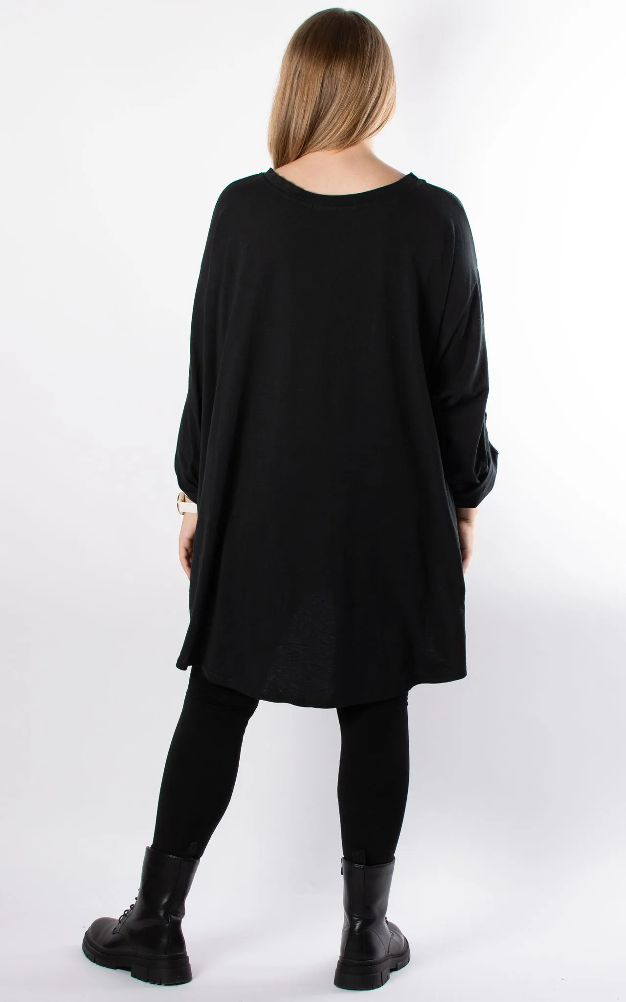 J'Adore Leopard Print T | Black