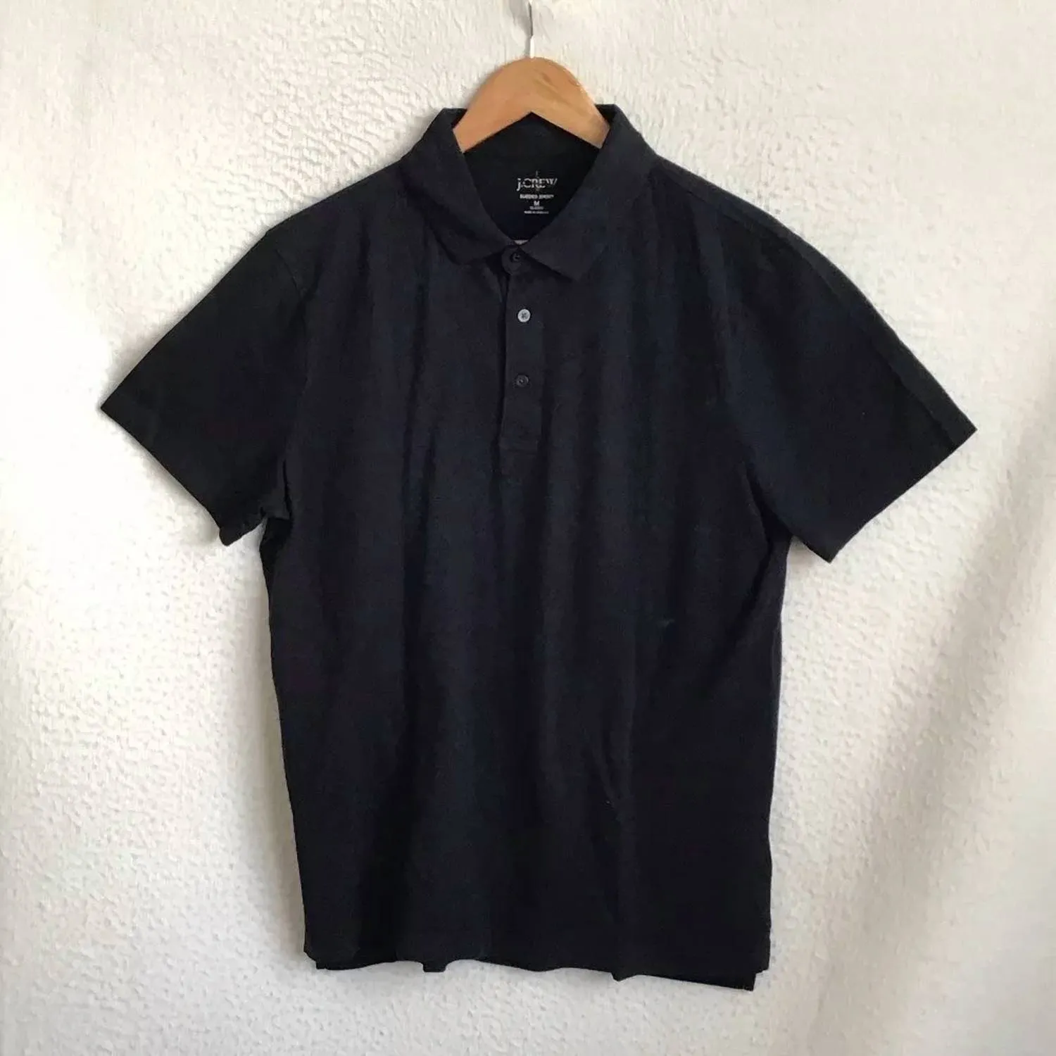 J.Crew - Sueded Jersey Polo Shirt