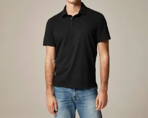J.Crew - Sueded Jersey Polo Shirt