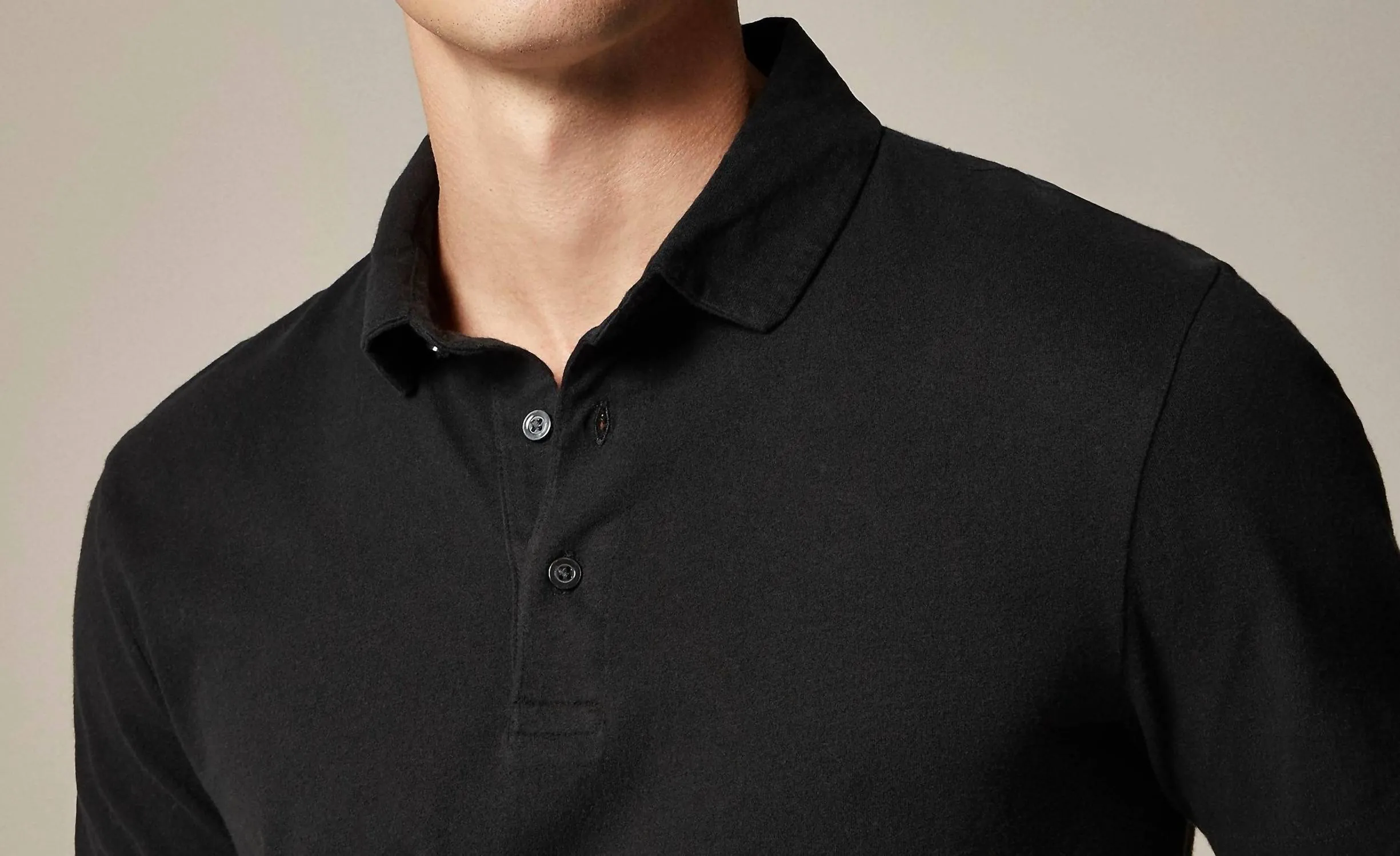 J.Crew - Sueded Jersey Polo Shirt