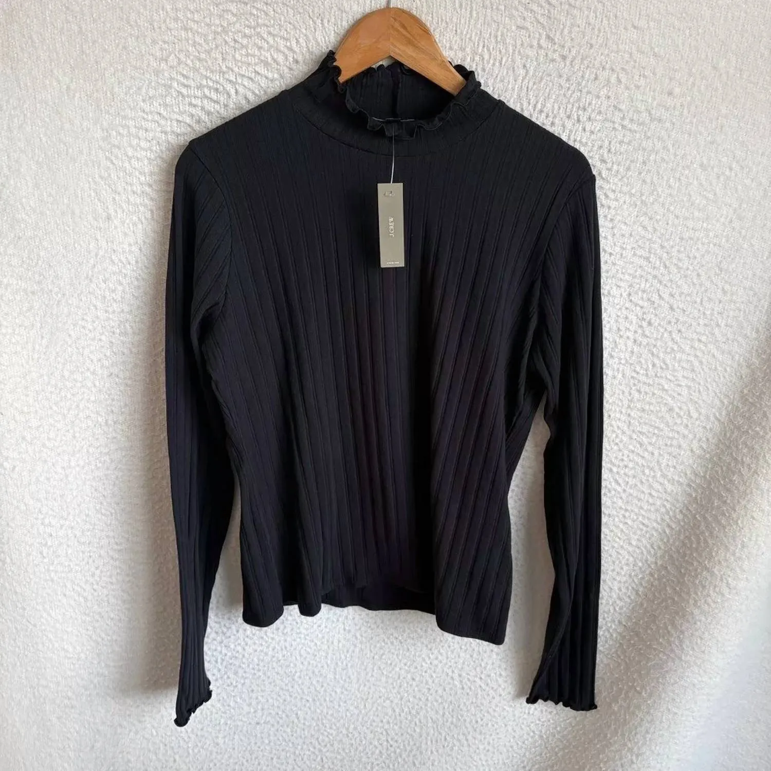 J.Crew - Women's Pointelle Knit Turtleneck Top