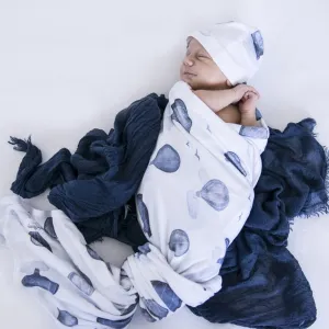 Jersey Wrap   Beanie Set - Cloud Chaser