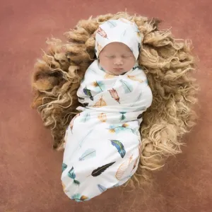 Jersey Wrap   Beanie Set - Dreamweaver