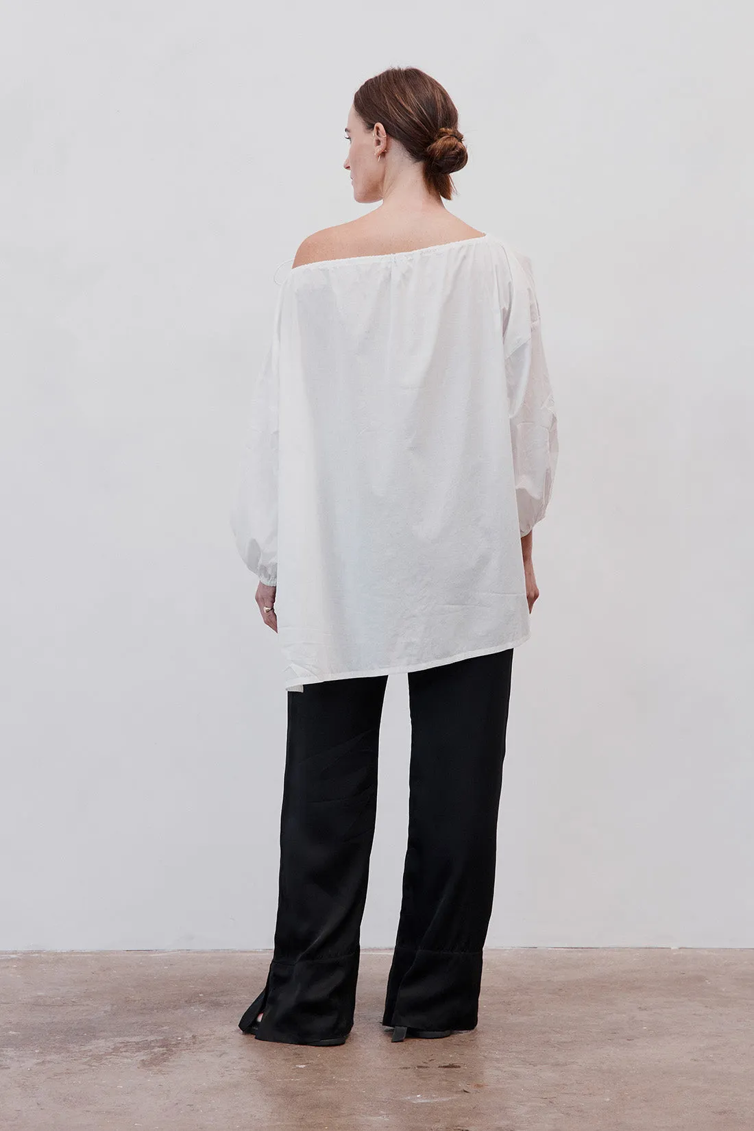 Joss Organic Cotton Blouse White