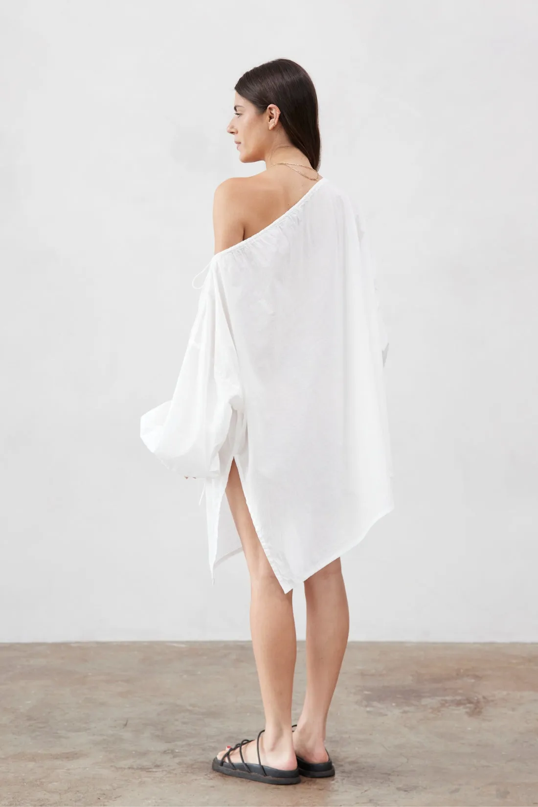 Joss Organic Cotton Blouse White