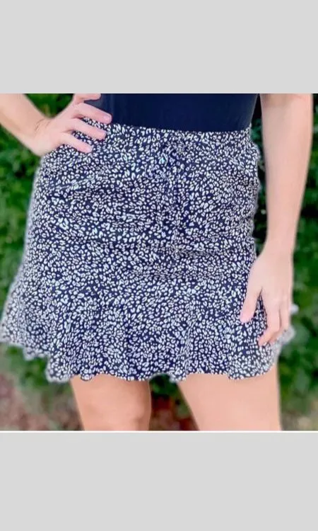 Just Go With It Ruffle Skirt
