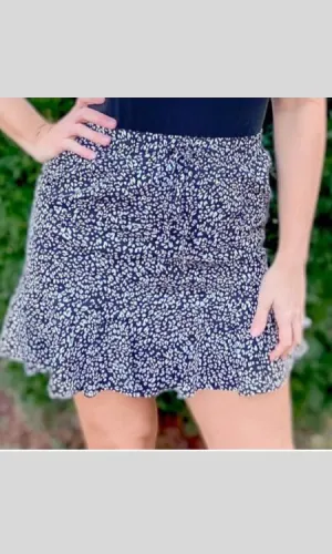 Just Go With It Ruffle Skirt