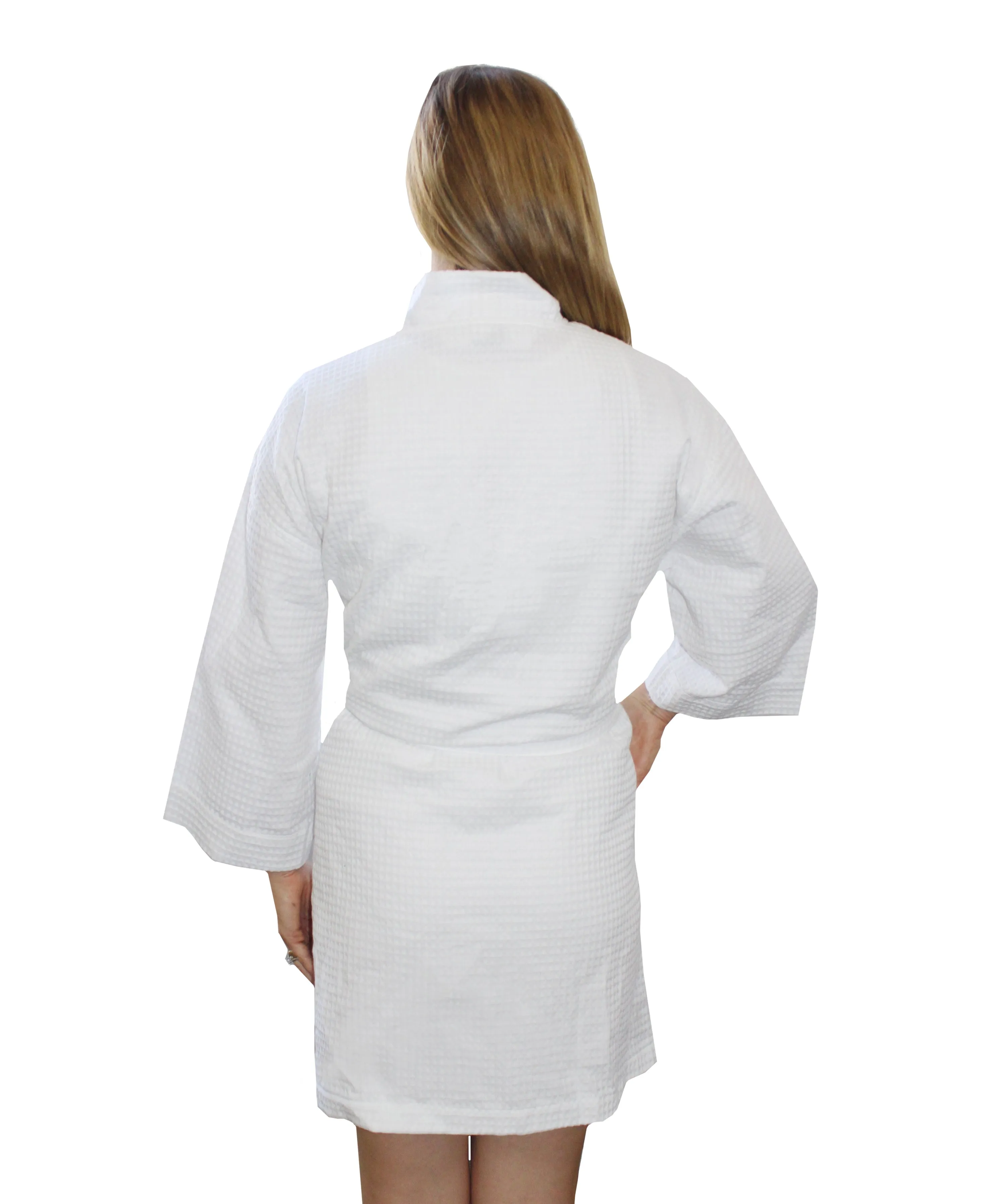 Kappa Kappa Gamma Waffle Weave Kimono Bathrobe
