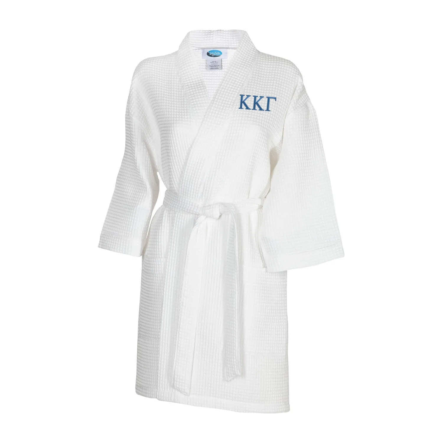 Kappa Kappa Gamma Waffle Weave Kimono Bathrobe
