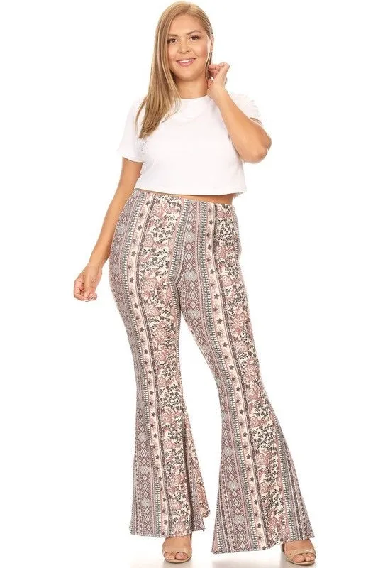 Katrina Bell Pants - Plum