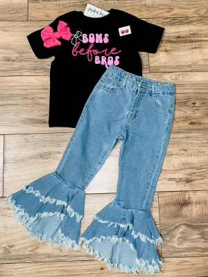 Kids Denim Double Layer Bells