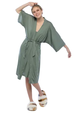 Kimono Wrap in Vert