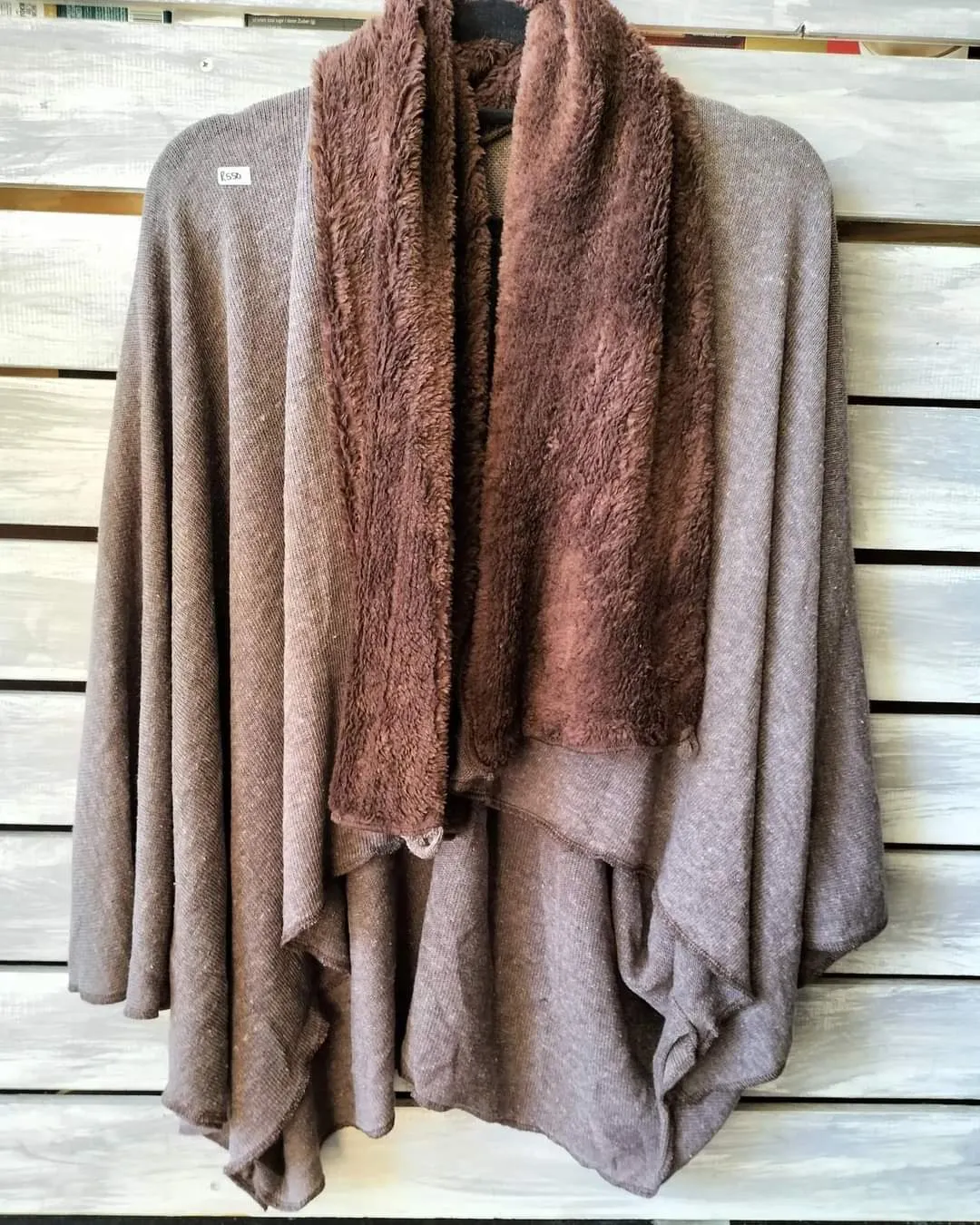 Knitted Poncho Wrap