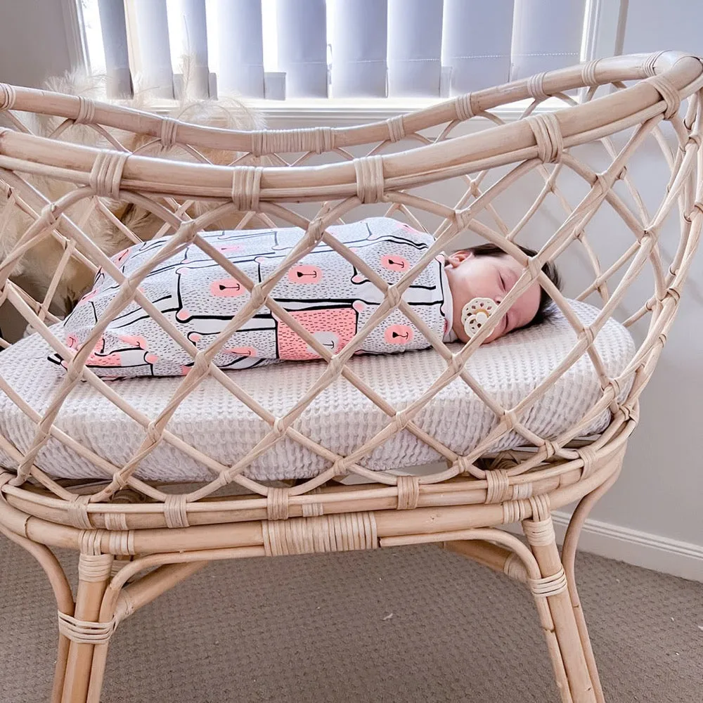 Koala Hugs Newborn Swaddle Wrap - Pinky Bears