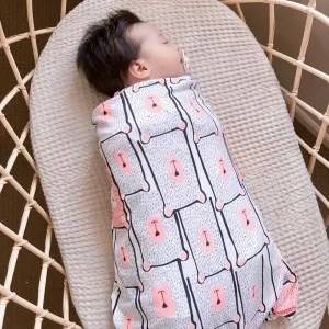 Koala Hugs Newborn Swaddle Wrap - Pinky Bears